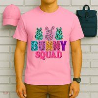 Bunny Squad Easter Bunny Design T-Shirt