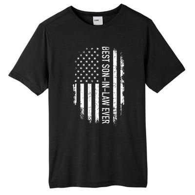 Best Soninlaw Ever Us American Vintage Flag Tall Fusion ChromaSoft Performance T-Shirt