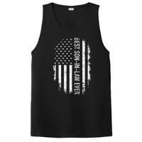 Best Soninlaw Ever Us American Vintage Flag PosiCharge Competitor Tank