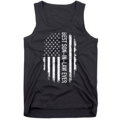 Best Soninlaw Ever Us American Vintage Flag Tank Top