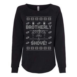 Brotherly Shove Eagles Nick Sirianni Ugly Christmas Sweater Womens California Wash Sweatshirt