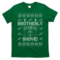 Brotherly Shove Eagles Nick Sirianni Ugly Christmas Sweater T-Shirt
