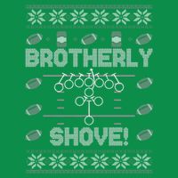 Brotherly Shove Eagles Nick Sirianni Ugly Christmas Sweater Tall T-Shirt