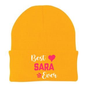 Best Sara Ever Gift Sara First Name Gift Knit Cap Winter Beanie