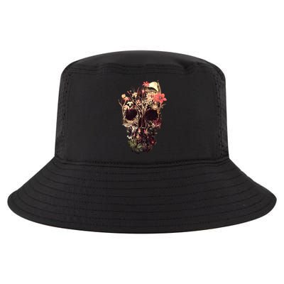 Bloom Skull Flower Cool Comfort Performance Bucket Hat