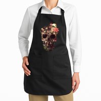 Bloom Skull Flower Apron