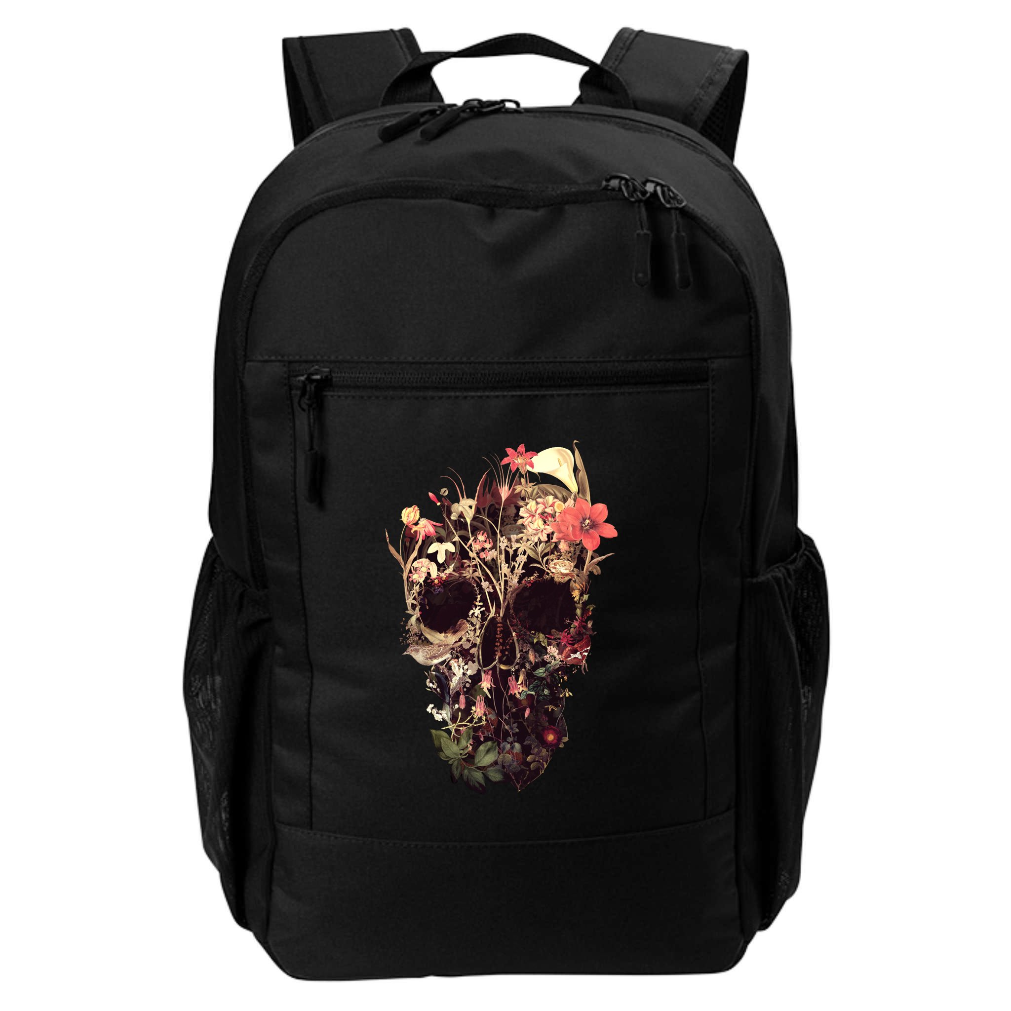 Bloom Skull Flower Backpack