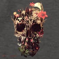 Bloom Skull Flower Vector Backpack
