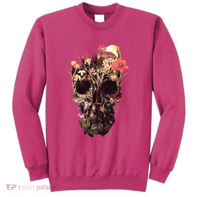 Bloom Skull Flower Sweatshirt