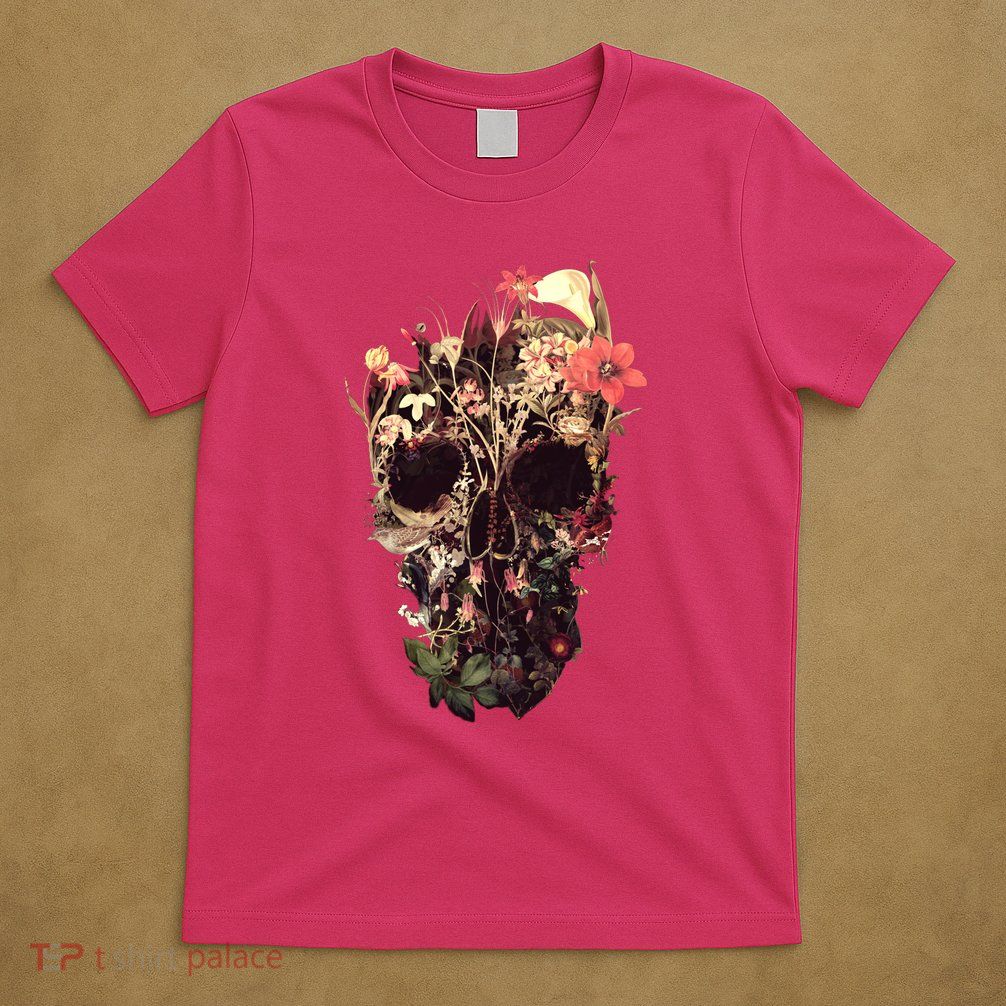 Bloom Skull Flower T-Shirt