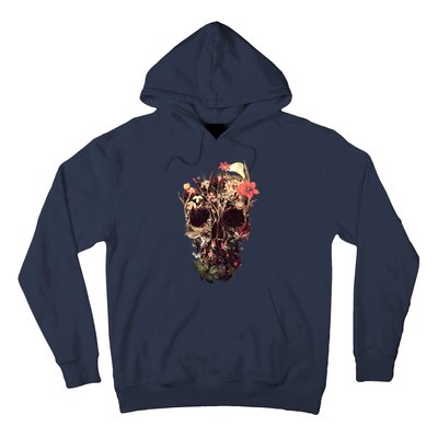 Bloom Skull Flower Hoodie