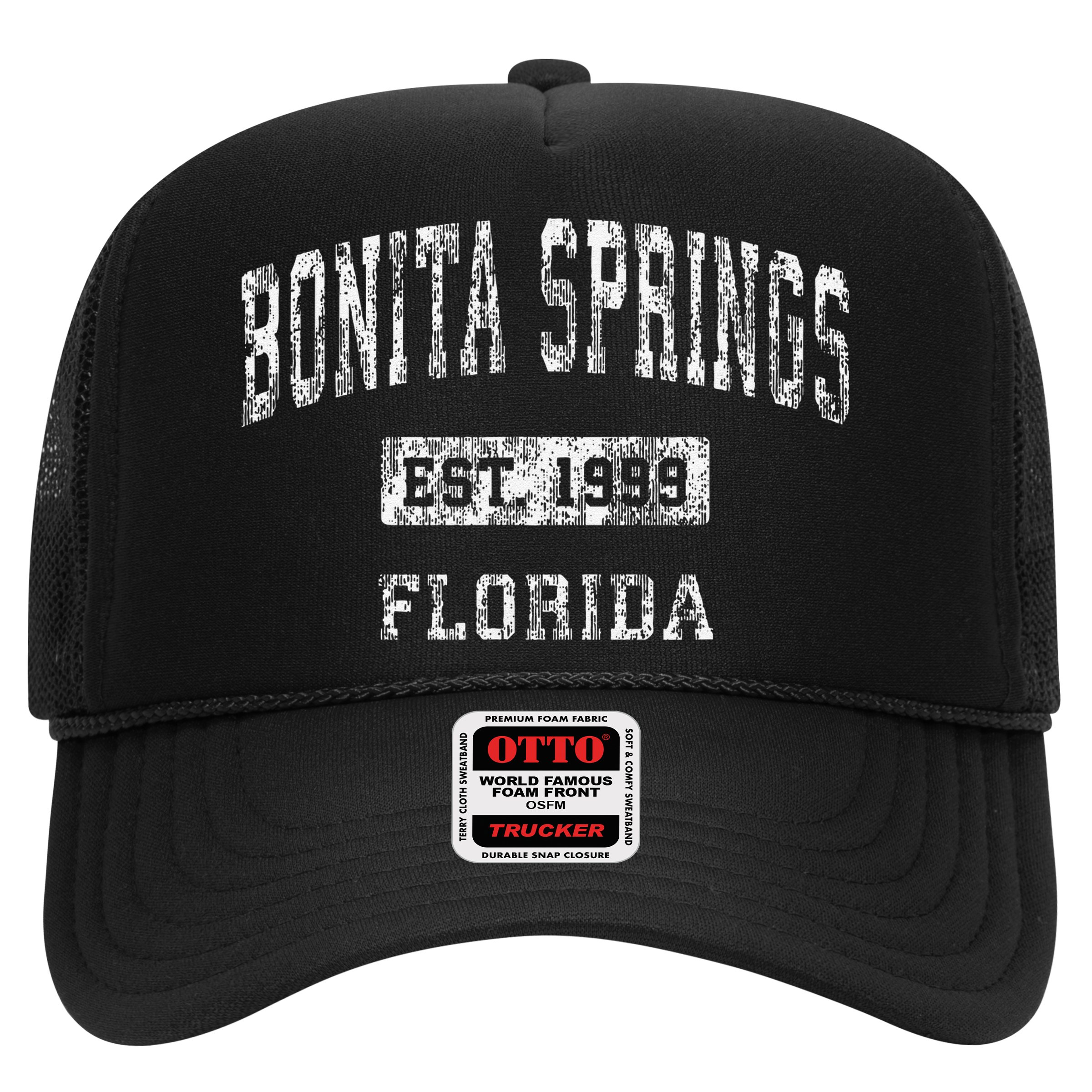 Bonita Springs Florida Fl Vintage Established Hat
