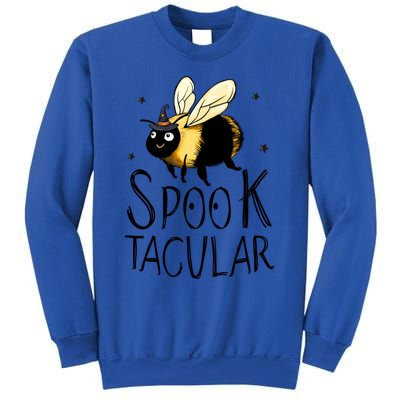 Bee Spooktacular Funny Bumble Bee Halloween Witch Gift Sweatshirt