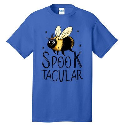 Bee Spooktacular Funny Bumble Bee Halloween Witch Gift Tall T-Shirt