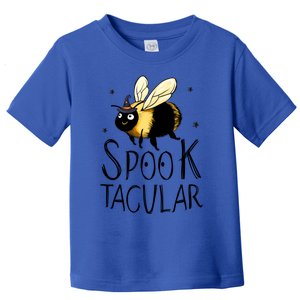 Bee Spooktacular Funny Bumble Bee Halloween Witch Gift Toddler T-Shirt