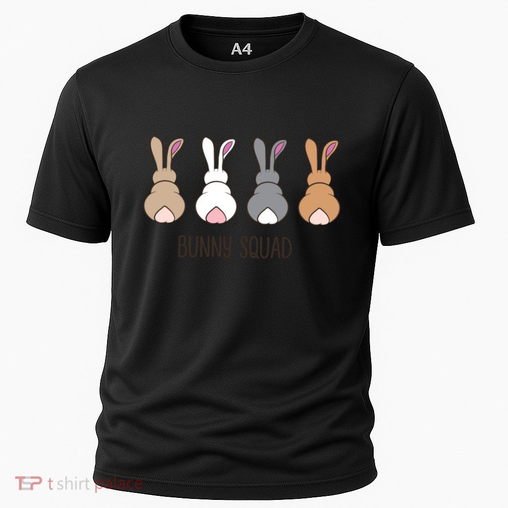 Bunny Squad Funny Rabbits Team Gift Performance Shirt