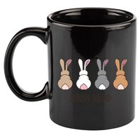 Bunny Squad Funny Rabbits Team Gift 11oz C Handle Ceramic Mug