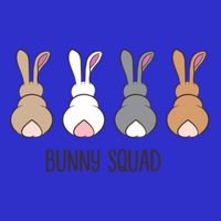 Bunny Squad Funny Rabbits Team Gift 16 in Basic Backpack