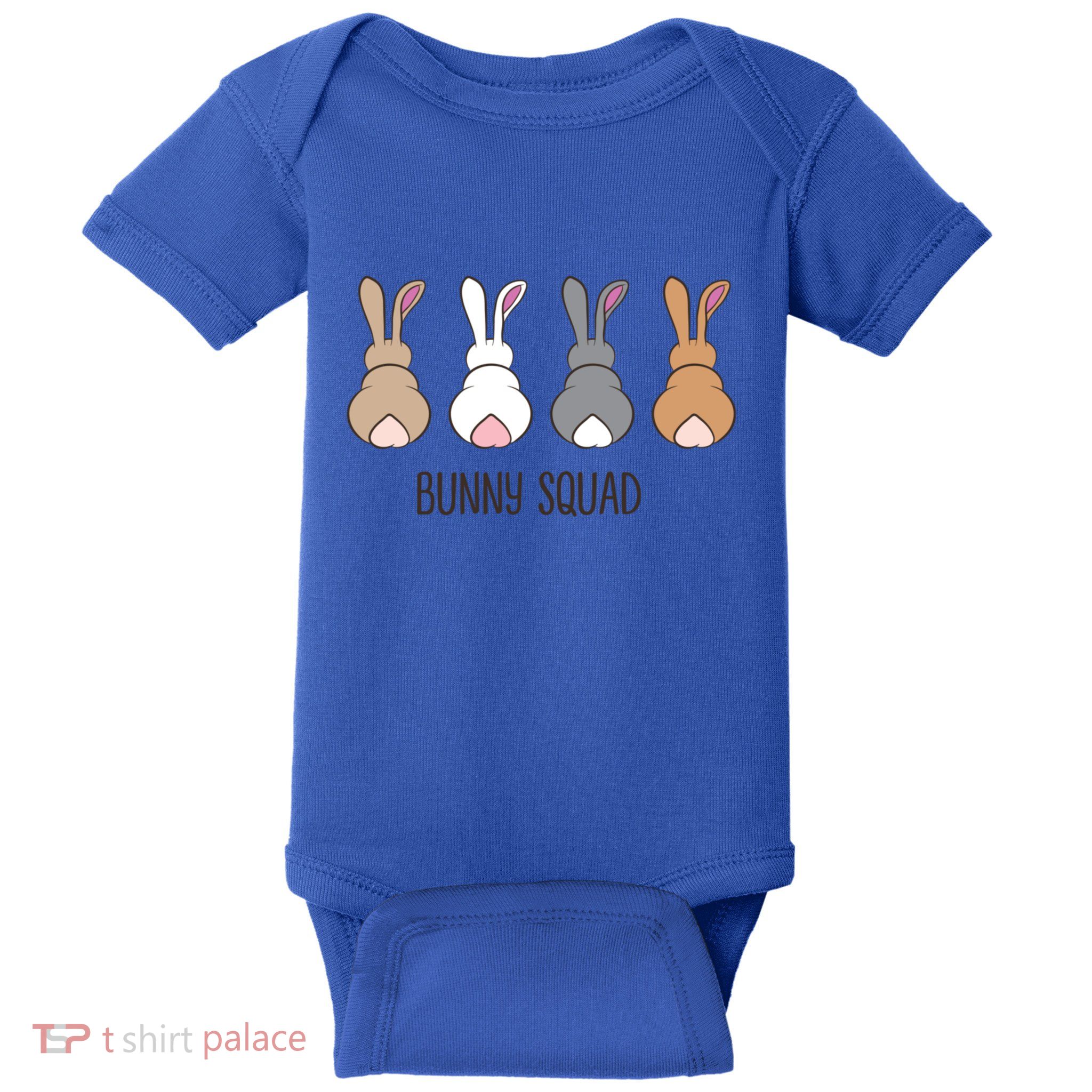 Bunny Squad Funny Rabbits Team Gift Baby Bodysuit