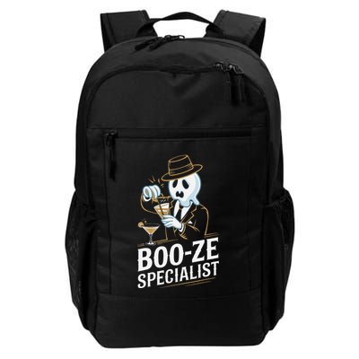 Booze Specialist Funny Ghost For Halloween Party Lovers Backpack