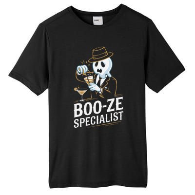 Booze Specialist Funny Ghost For Halloween Party Lovers Tall Fusion ChromaSoft Performance T-Shirt