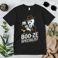 Booze Specialist Funny Ghost For Halloween Party Lovers Premium T-Shirt