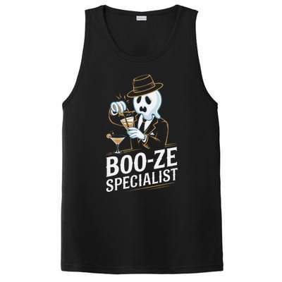 Booze Specialist Funny Ghost For Halloween Party Lovers PosiCharge Competitor Tank