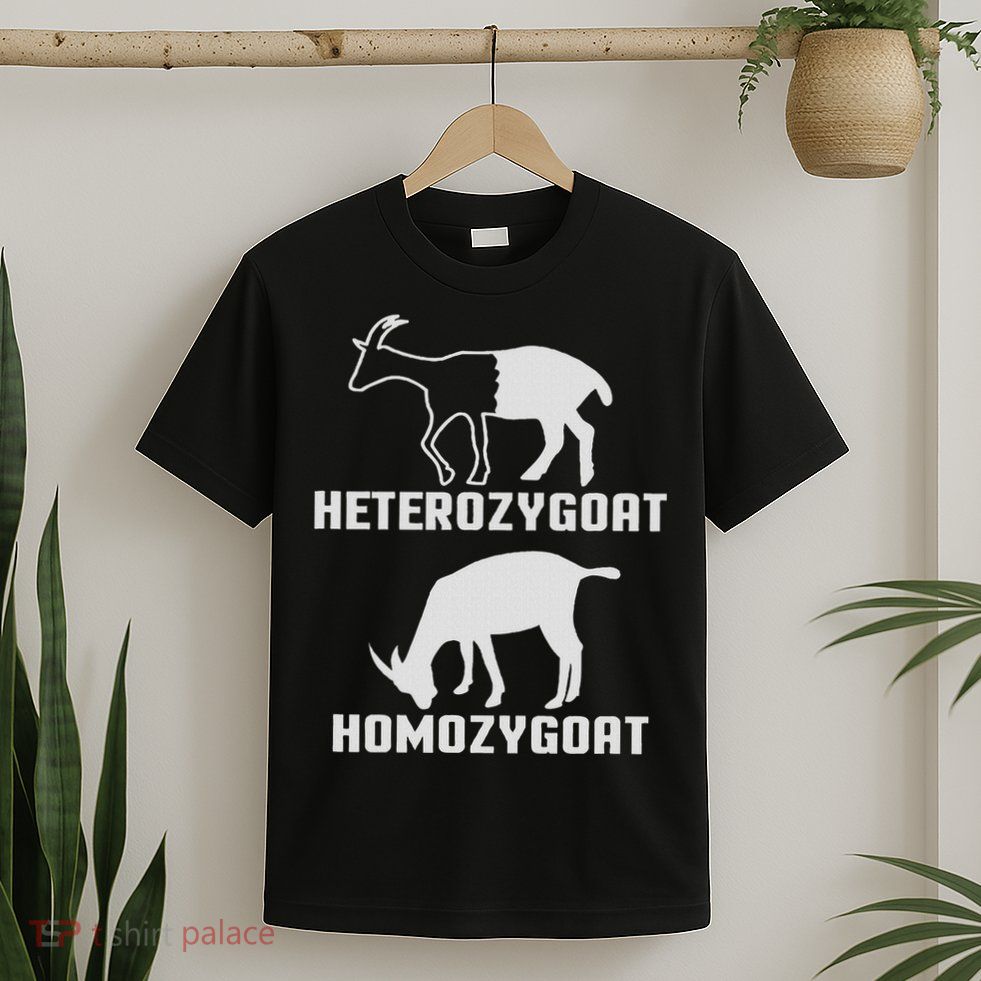Biology Science Funny Heterozygoat Homozygoat T-Shirt