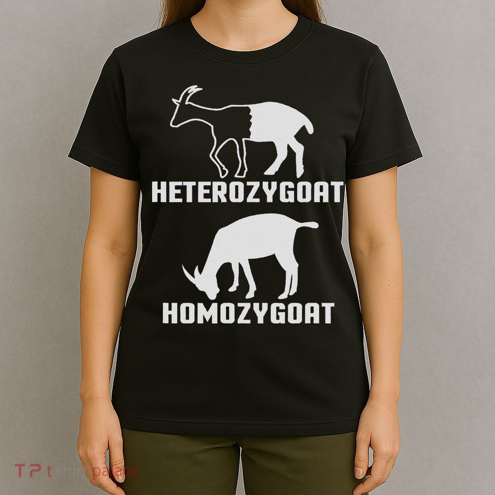 Biology Science Funny Heterozygoat Homozygoat T-Shirt