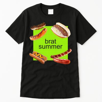 Brat Summer Funny Hot Dog Bratwurst Summer Tall T-Shirt