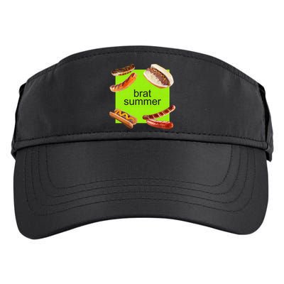 Brat Summer Funny Hot Dog Bratwurst Summer Adult Drive Performance Visor