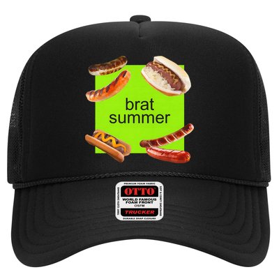 Brat Summer Funny Hot Dog Bratwurst Summer Trucker Hat