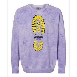 Boot Sole Colorblast Crewneck Sweatshirt