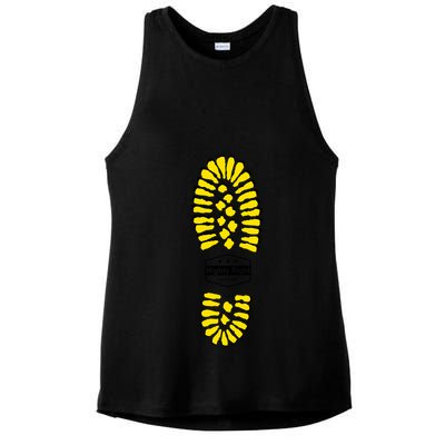 Boot Sole Ladies PosiCharge Tri-Blend Wicking Tank