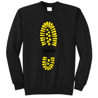 Boot Sole Sweatshirt