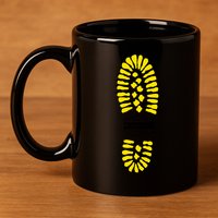 Boot Sole 11oz C Handle Ceramic Mug
