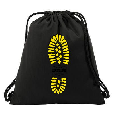 Boot Sole Drawstring Bag