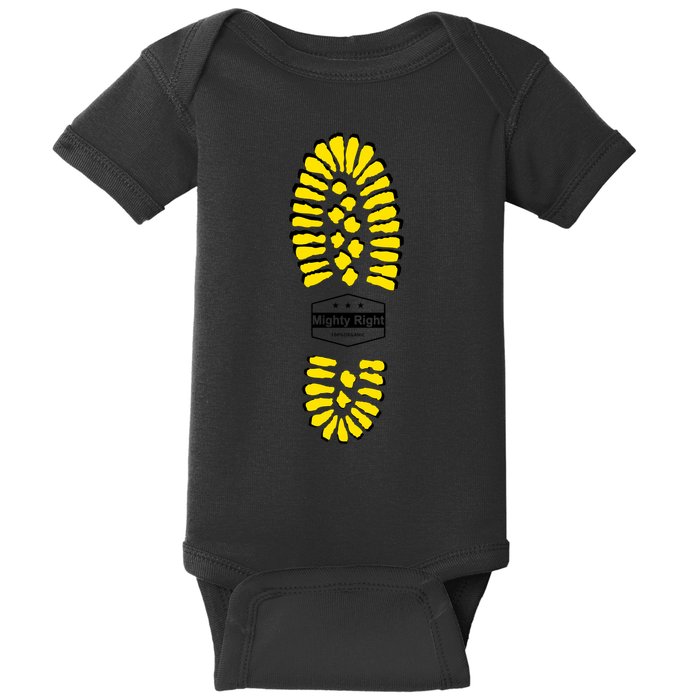 Boot Sole Baby Bodysuit