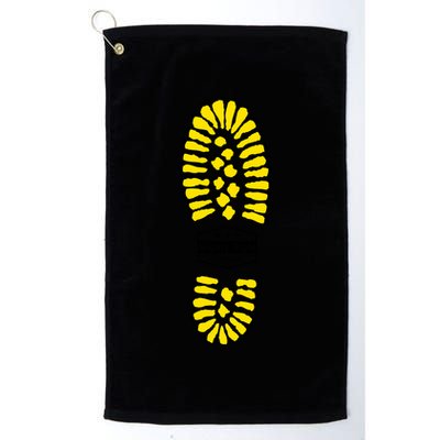 Boot Sole Golf Towel