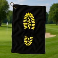Boot Sole Golf Towel