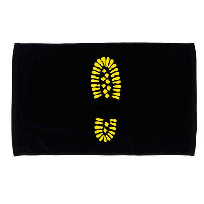 Boot Sole Microfiber Hand Towel
