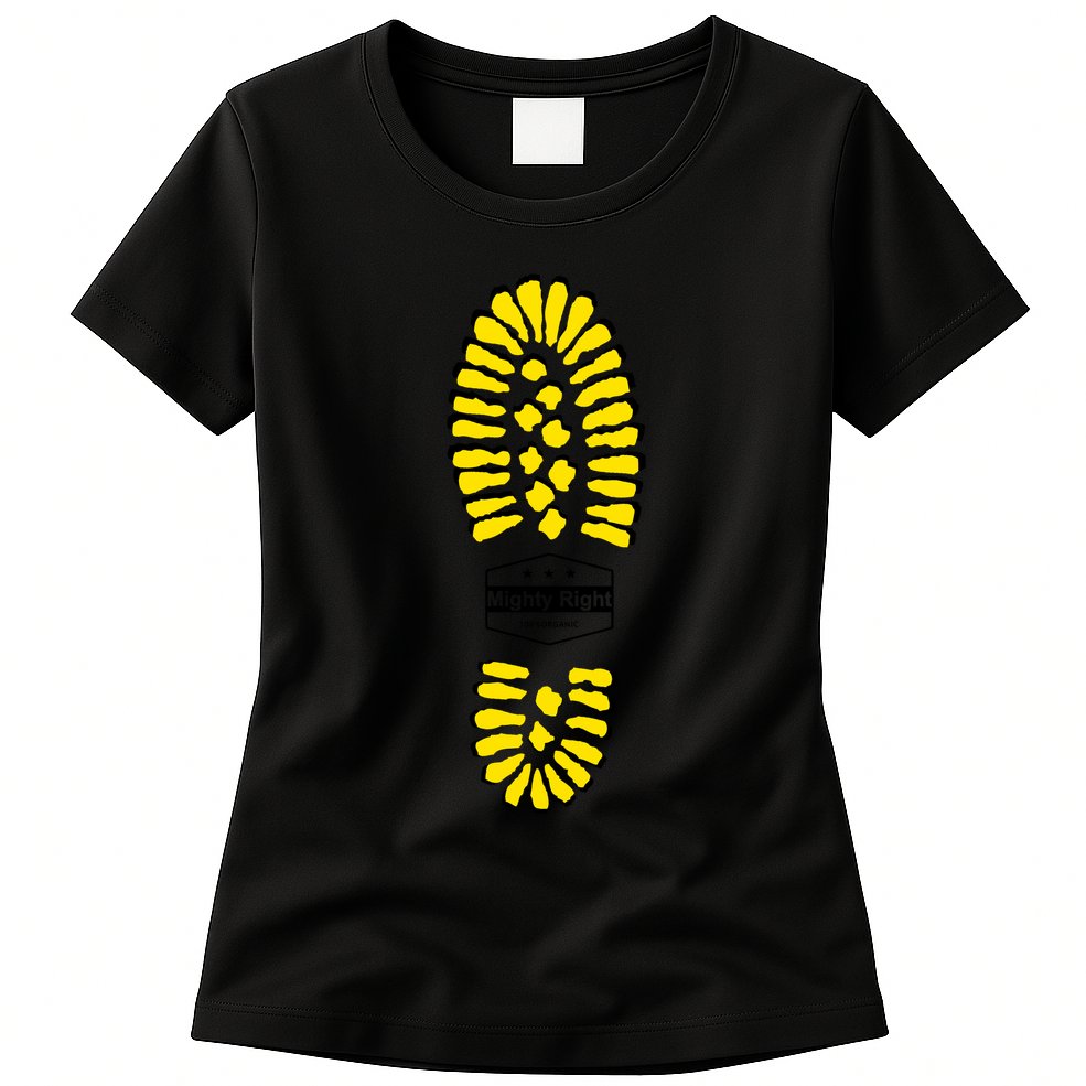 Boot Sole Womens T-Shirt