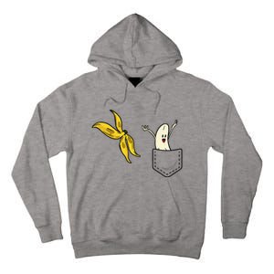 Banana Striptease Funny Banana Pocket Cool Tall Hoodie