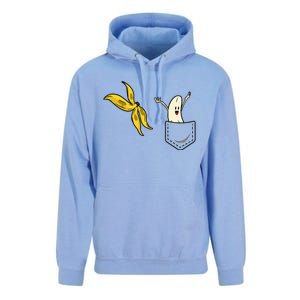 Banana Striptease Funny Banana Pocket Cool Unisex Surf Hoodie