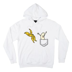 Banana Striptease Funny Banana Pocket Cool Hoodie