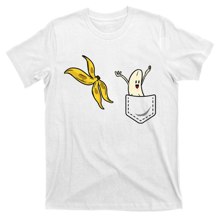 Banana Striptease Funny Banana Pocket Cool T-Shirt