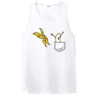 Banana Striptease Funny Banana Pocket Cool PosiCharge Competitor Tank