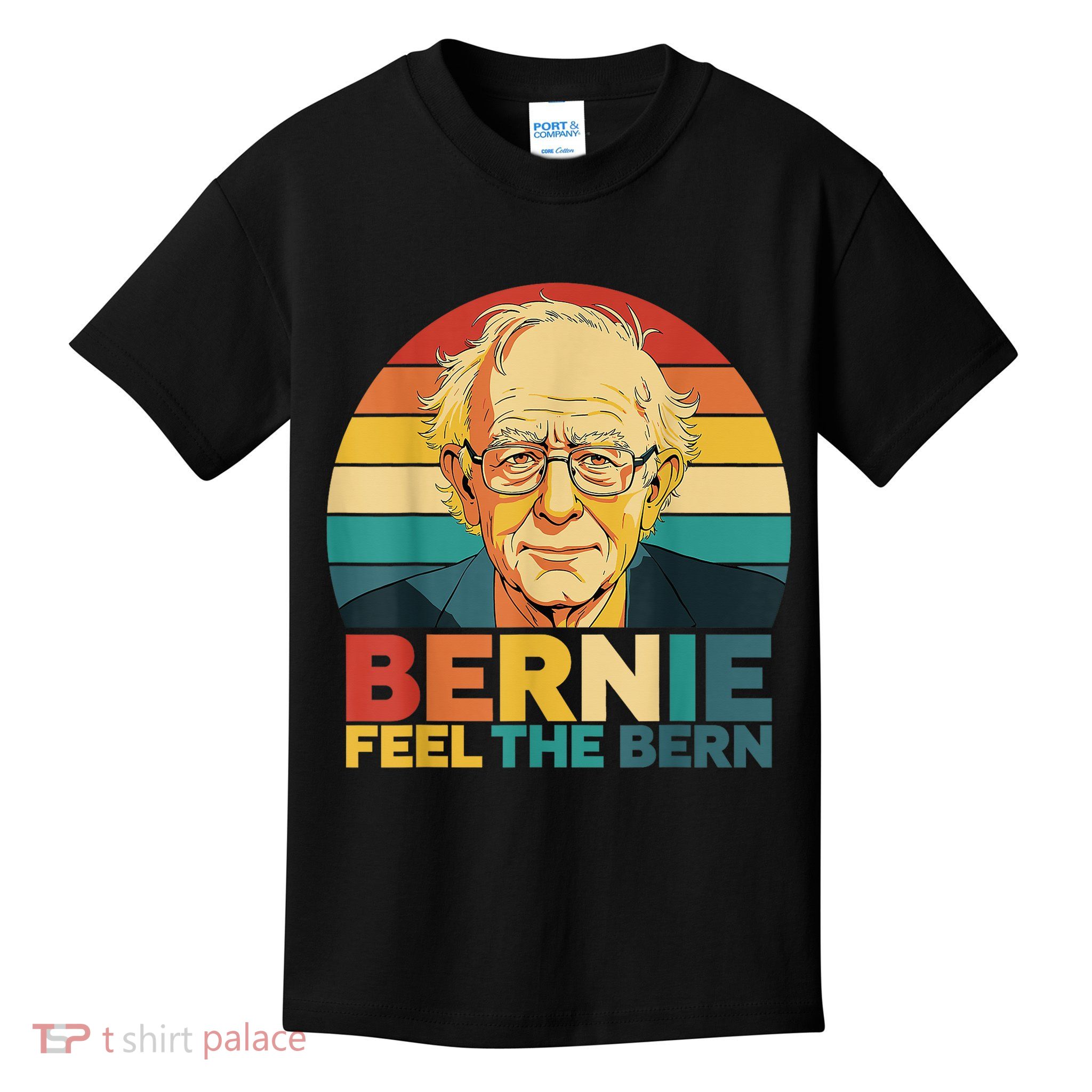 Bernie Sanders Feel The Bern Fight Oligarchy Protest Resist Kids T-Shirt