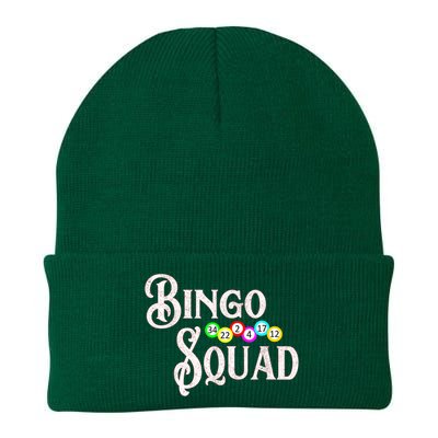 Bingo Squad Funny Bingo Lover Knit Cap Winter Beanie