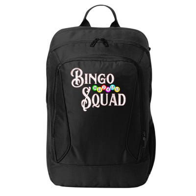 Bingo Squad Funny Bingo Lover City Backpack